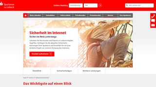 
                            13. Sicherheit im Internet | Sparkasse zu Lübeck
