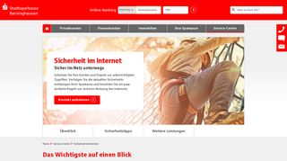 
                            9. Sicherheit im Internet | Stadtsparkasse Barsinghausen