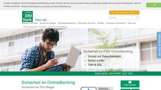 
                            2. Sicherheit im OnlineBanking - PSD Bank Köln