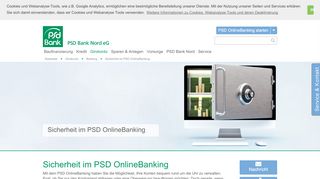 
                            3. Sicherheit im PSD OnlineBanking - geprüft vom ... - PSD Bank Nord eG