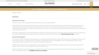 
                            4. Sicherheit - Valmano