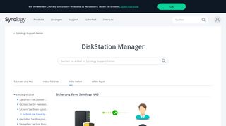 
                            2. Sicherung Ihres NAS | Synology Inc.