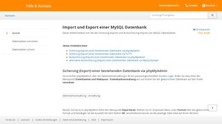 
                            12. Sicherung und Rücksicherung einer MySQL Datenbank mittels ...