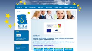 
                            12. SICILIA - FONDO SOCIALE EUROPEO - Piano operativo 2007 - 2013