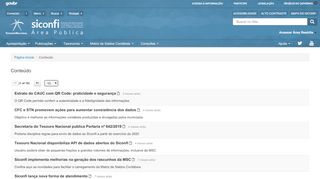 
                            9. Siconfi - Secretaria do Tesouro Nacional (STN) - Versão: 2.0 Conteúdo