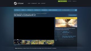 
                            4. Sid Meier's Civilization® VI bei Steam