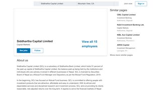 
                            6. Siddhartha Capital Limited | LinkedIn