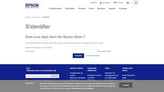 
                            6. S'identifier - Epson