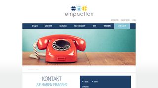 
                            7. Sie haben Fragen? - empaction GmbH