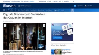 
                            7. Sie löschen das Grauen im Internet - Bluewin