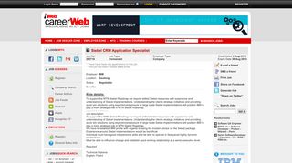 
                            5. Siebel CRM Application Specialist for IBM | CareerWeb