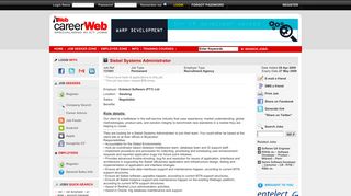 
                            7. Siebel Systems Administrator for Entelect Software (PTY) Ltd ...