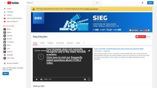 
                            11. Sieg Soluções - YouTube