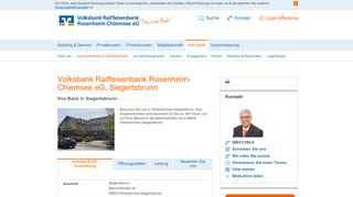 
                            3. Siegertsbrunn - Volksbank Raiffeisenbank Rosenheim-Chiemsee eG