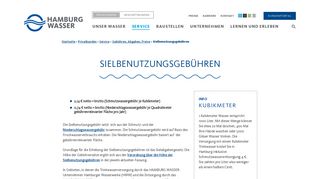 
                            1. Sielbenutzungsgebühren - Hamburg Wasser