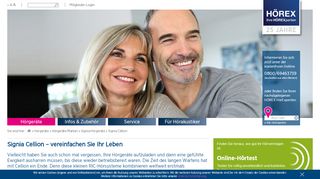 
                            8. Siemens Hörgeräte: Modell „Cellion“ – jetzt informieren! - Hörex