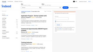 
                            11. Siemens Jobs - February 2019 | Indeed.com.sg