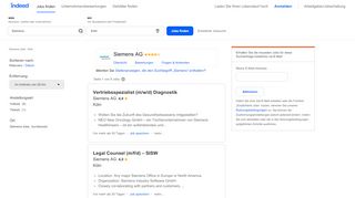 
                            11. Siemens Jobs in Köln - Februar 2019 | Indeed.com
