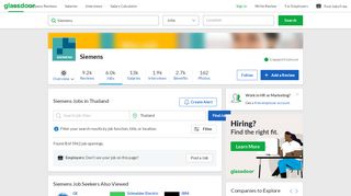 
                            10. Siemens Jobs in Thailand | Glassdoor
