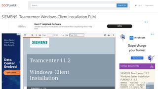 
                            10. SIEMENS. Teamcenter Windows Client Installation PLM - PDF