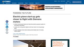 
                            2. Siemens to provide electric motors for start-up Eviation's plane