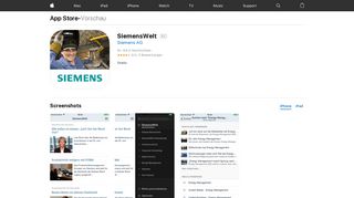 
                            4. SiemensWelt im App Store - iTunes - Apple