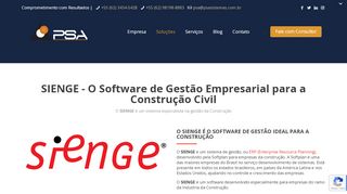 
                            11. Sienge | Software de Empresas da Construção Civil | PSA Sistemas