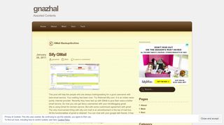 
                            6. Sify GMail | gnazhal