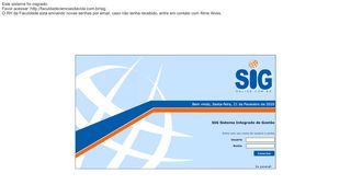 
                            6. SIG - Login