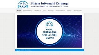 
                            3. SIGA BKKBN - Sistem Informasi Keluarga
