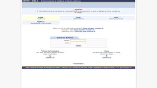 
                            2. SIGAA - Sistema Integrado de Gestão de Atividades ... - Unifap