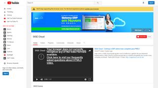 
                            2. SIGE Cloud - YouTube