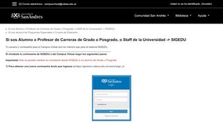 
                            1. SIGEDU - Campus Virtual - Universidad de San Andrés