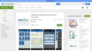 
                            10. SIGEduc Mobile Estudante & Familiar – Apps no Google Play