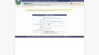 
                            4. SIGEduc - Sistema Integrado de Gestão da ... - sigeduc.rn.gov.br