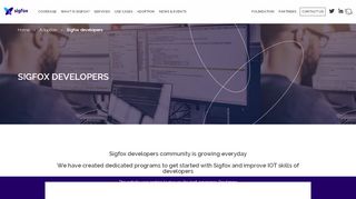 
                            2. Sigfox developers | Sigfox