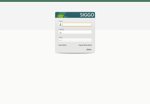 
                            5. SIGGO - Sistema Integral de Gestão Governamental