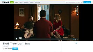 
                            8. SIGIS Treiler 2017 ENG on Vimeo