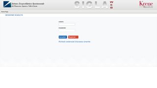 
                            2. Sigla web - Login