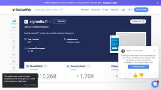 
                            13. Sigmatic.fi Analytics - Market Share Stats & Traffic Ranking - SimilarWeb