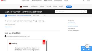 
                            8. Sign an agreement |Adobe Sign - Adobe Help Center