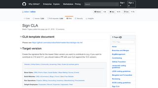 
                            12. Sign CLA · odoo/odoo Wiki · GitHub