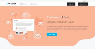 
                            3. Sign documents in Gmail | HelloSign