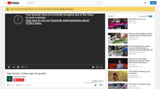 
                            2. Sign Factory - Future signs for growth - YouTube