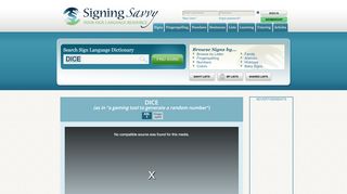 
                            7. Sign for DICE - Signing Savvy