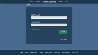 
                            1. Sign In | Airliners.net