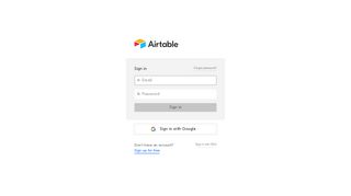 
                            13. Sign in - Airtable