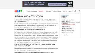 
                            7. Sign-In and Activation - Watch TV Online | Watch Full Episodes For ...