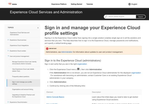 
                            5. Sign in and manage your profile settings - Experience Cloud and Core ...