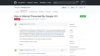 
                            8. Sign-in Attempt Prevented By Google · Issue #69 · mopidy/mopidy ...